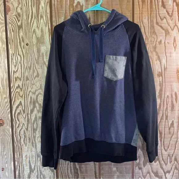 Color Block Pocket Hoodie - Picture 1 of 3